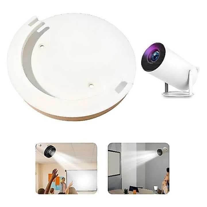 Suporte Projetor HY300 HY300PRO Parede Teto Ajustável Seguro Estável Apresentação Sala Escritório