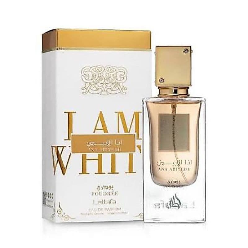 Perfume Árabe Ana Abiyedh Poudree Eau De Parfum Lattafa -60ML