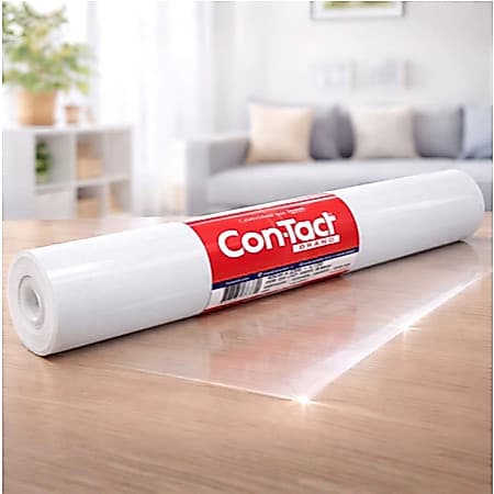 Papel Adesivo Contact Transparente 45 cm x 25 Metros 60 Micras Original Proteção Decoração