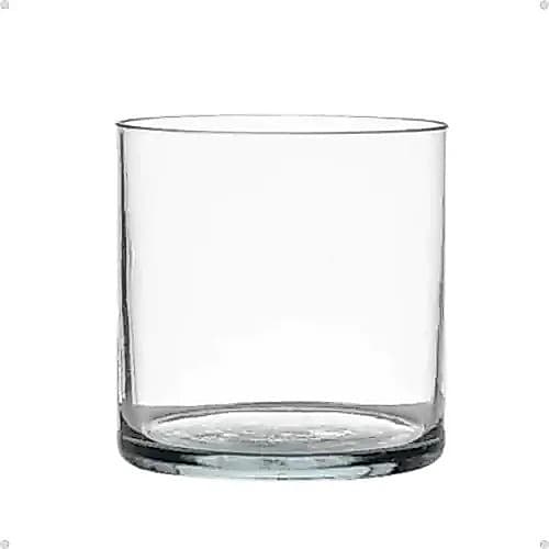 Vaso Tubo De Vidro Transparente Cilindro 10x10cm (Promoção)