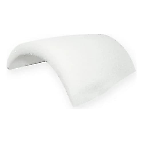 Par De Ombreiras Espuma 1,5cm Pegorari Branco