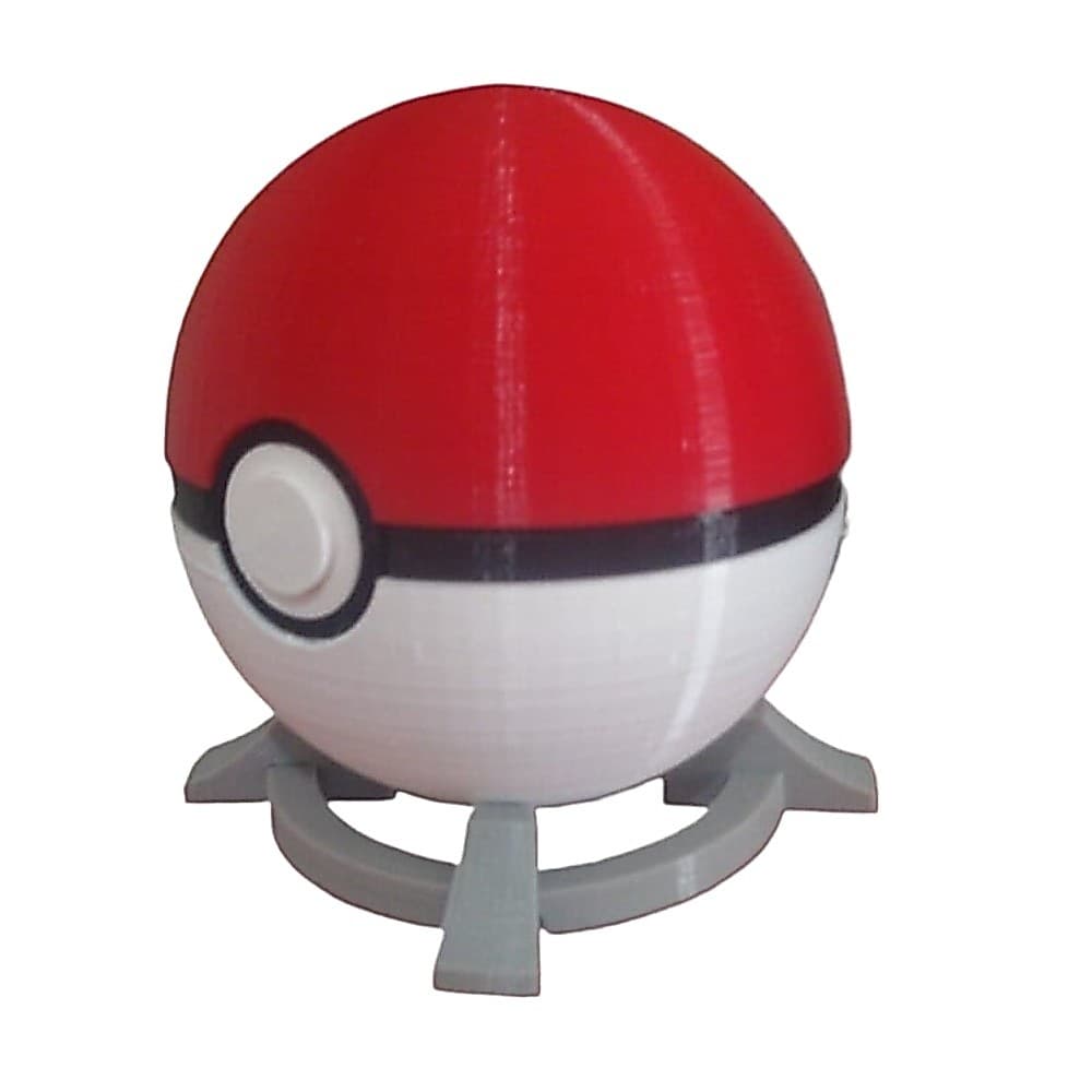 Pokebola decorativa com Stand