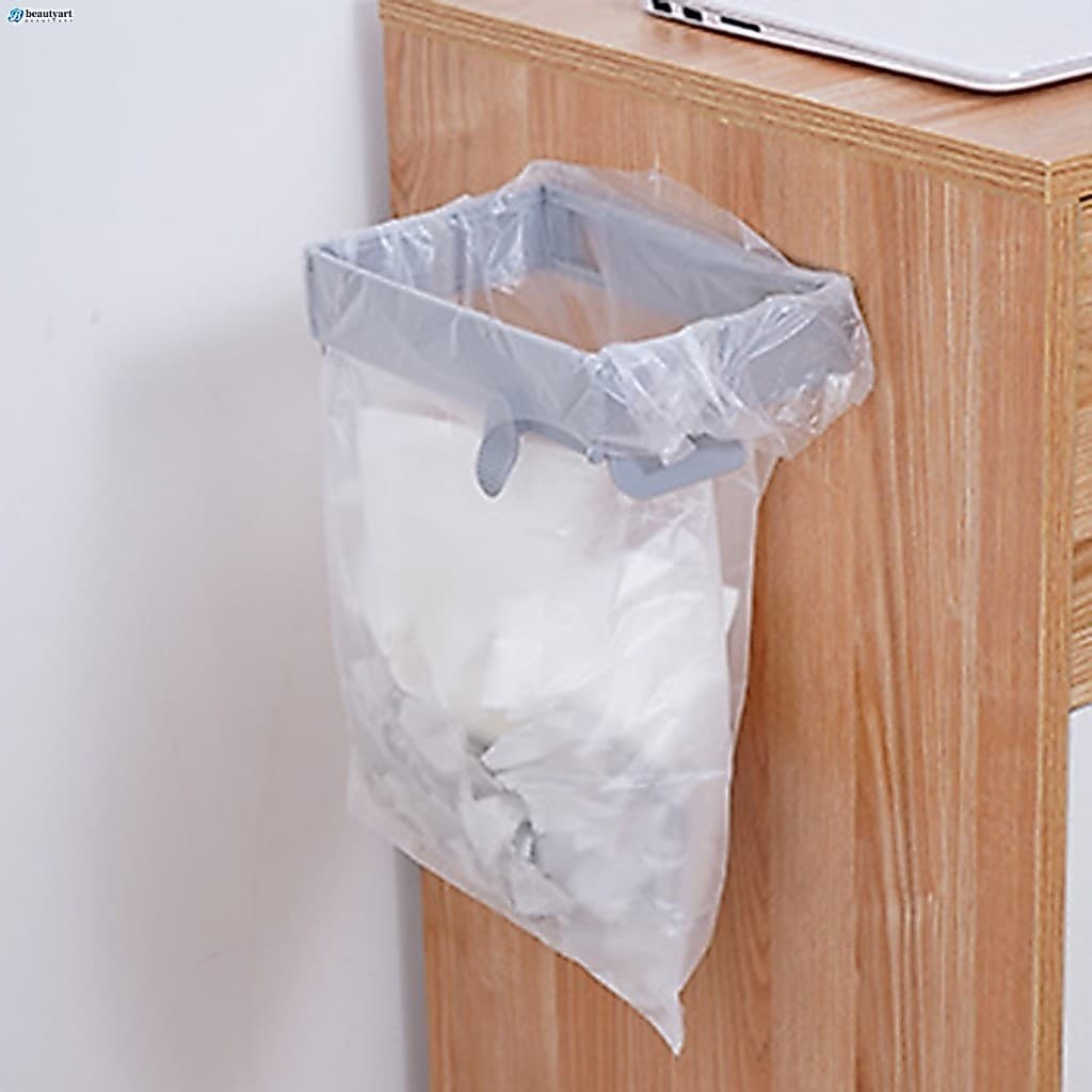 Suporte Dobrável Para Saco De Lixo Montado Na Parede , Sem Broca , Economizador De Espaço , Rack Cozinha , Banheiro , Ar
