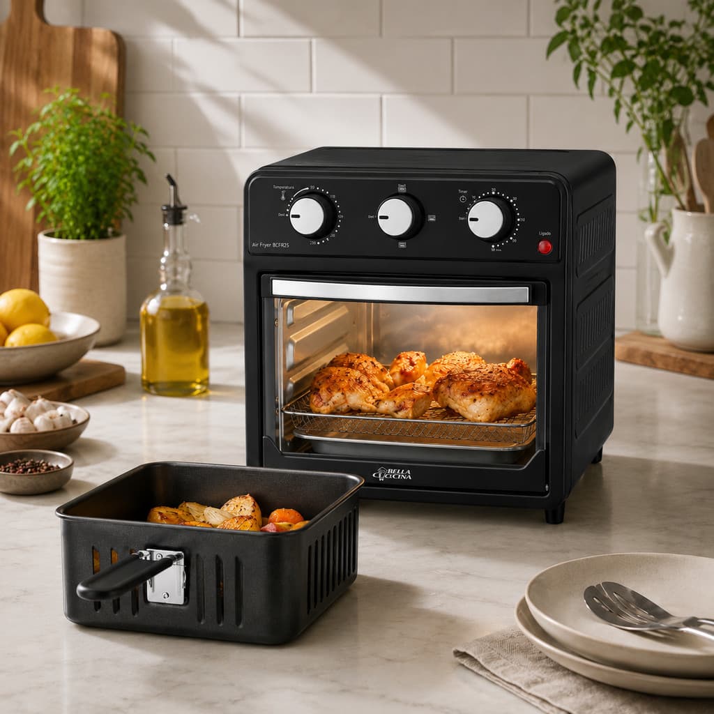 Fritadeira Air Fryer Oven Bella Cuccina 12L BCFR05 1500W 127v