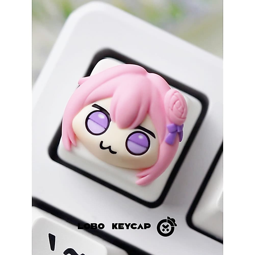 Doro ~ Dorothy Emoticon Pack Abstrato Engraçado Bonito Criativo Único Resina Keycap Teclado Mecânico Único ESC