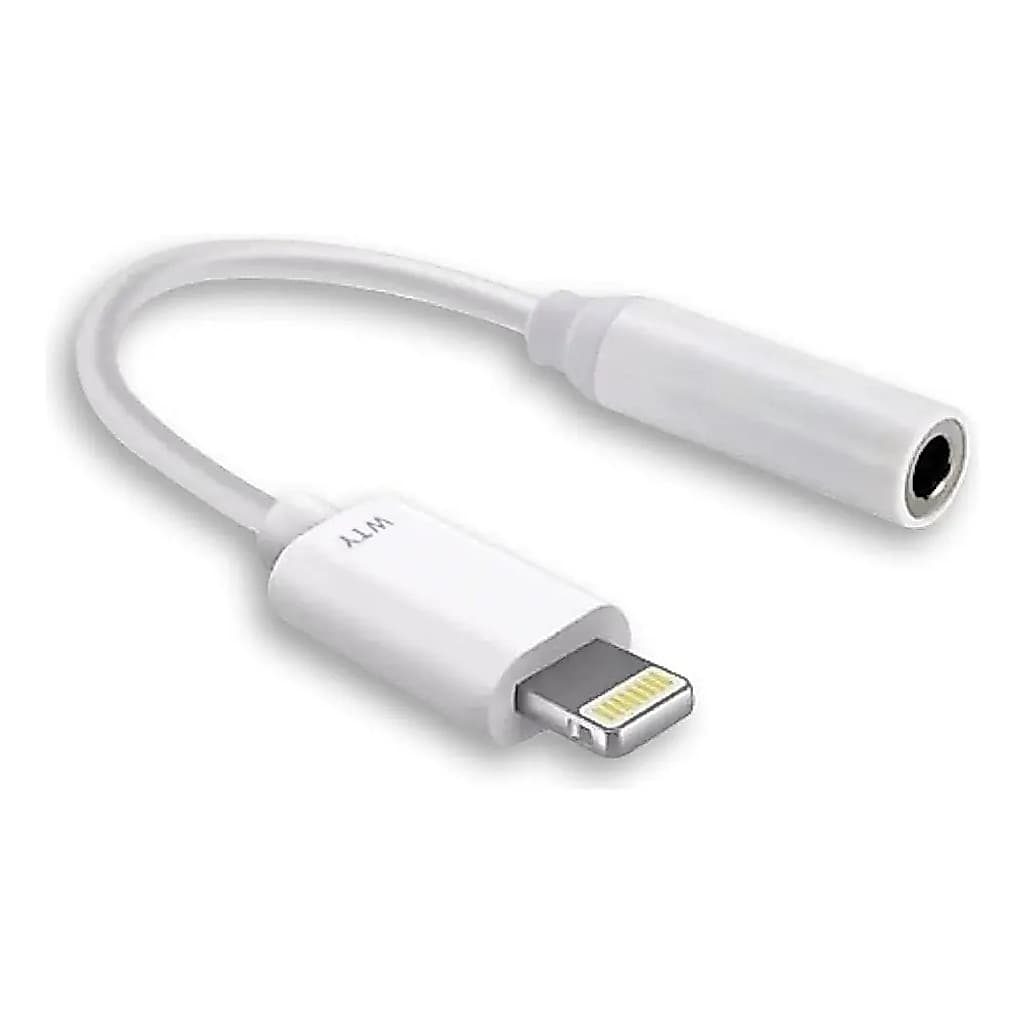 Cabo Adaptador P2 Áudio Fone P/ iPhone 7 8 X 11 Pro Max