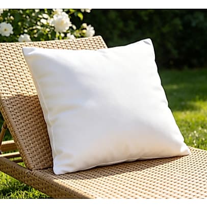 Almofada de Enchimento 100% Algodão Toque de Pluma Extra Macia Antialérgica 40x40 / 45x45cm