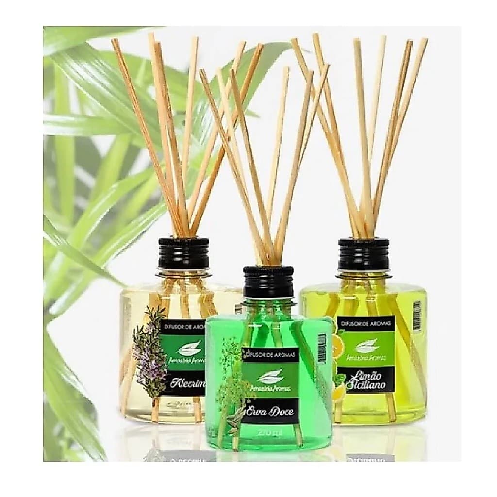 Difusor De Aromas Ambiente Amazonia Aromas Cheirinho 270ml