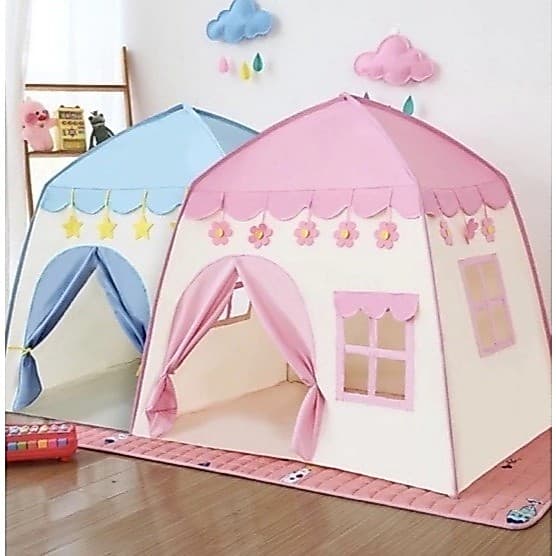 Barraca Tenda Cabana Menina Infantil Dobrável Menor Preço Rosa Flor