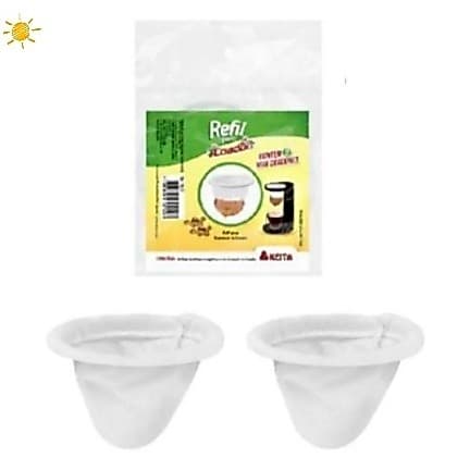 Kit 2 Refil p/ Mini Coador de Café Keita - MP