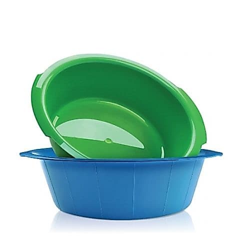 Balde Bacia De Limpeza 25 Litros Com Alça Grande 47 x 16 CM BA25PM Arqplast