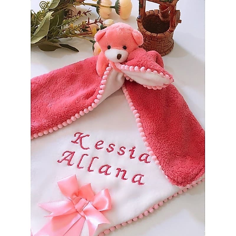 Naninha personalizada para bebê com nome