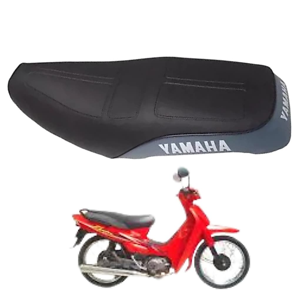 Capa do Banco Assento Mais Grossa Reforçada 0.8 MM Yamaha Crypton 105 1998 a 2001 Gmb