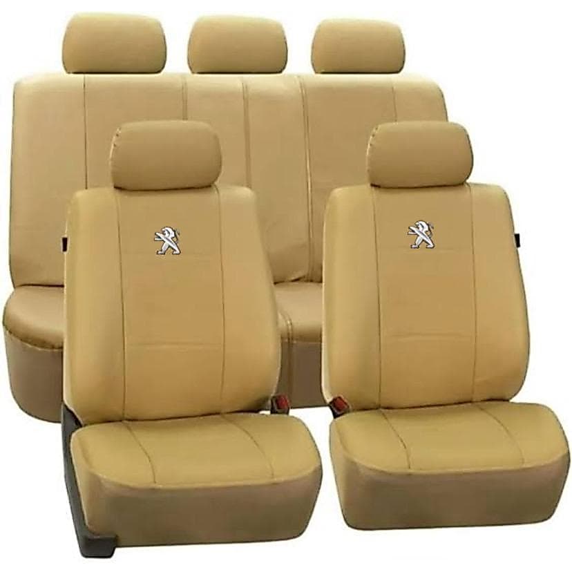 Capa original 100% couro banco de carro para todos anos Peugeot 106