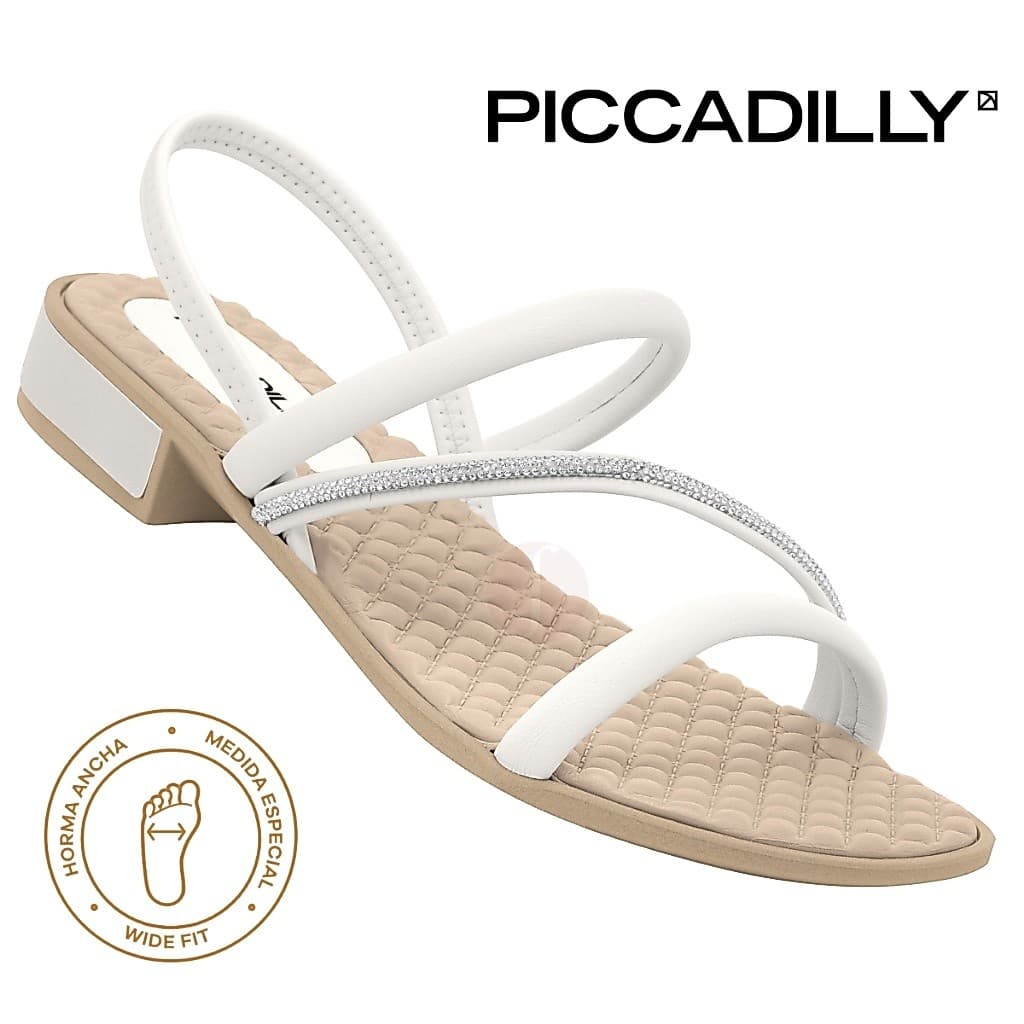 Sandalia Rasteira Piccadilly Original Fascite Plantar Esporao Joanete Rasteirinha Feminina Rasteirinha