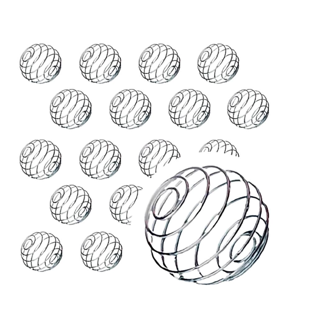 10 Molas Misturadora de Inox pra Coqueteleira Shaker de Academia