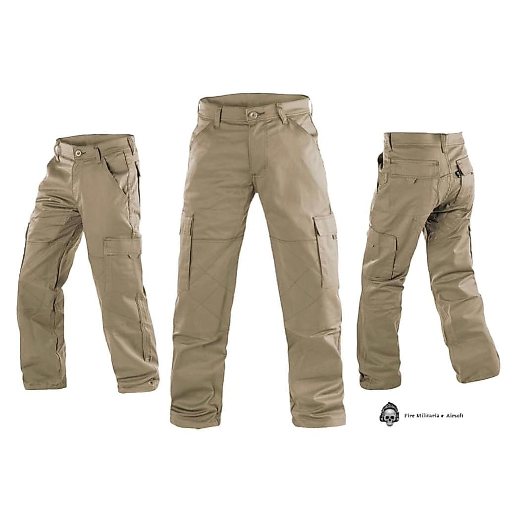 Calça Tática Militar Cargo Em Rip Stop Reforçada 6 Bolsos  Uv 50+ Fox Boy