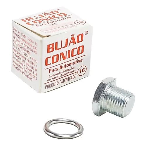 Bujão Cônico Para Carter Espanado 16mm Renault Peugeot