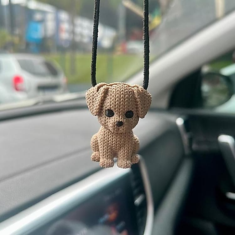 Aromatizador para Carro Gato e Cachorro (Cheirinho e Decoração Automotiva)