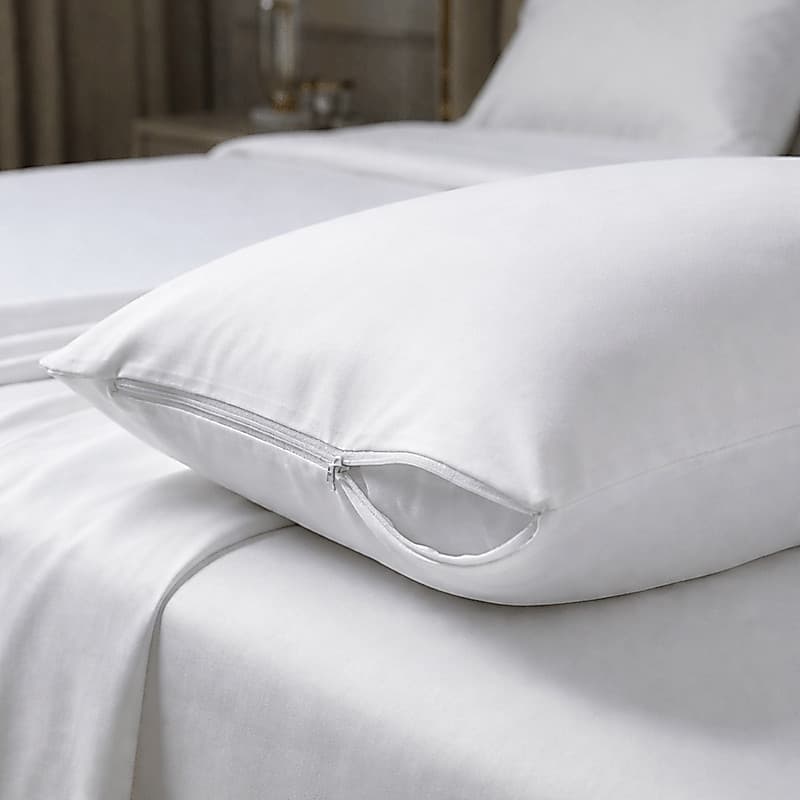 Capa para Travesseiro Padrão Antialérgica – Antiácaro Super Soft – 50x70 cm | Super Oferta