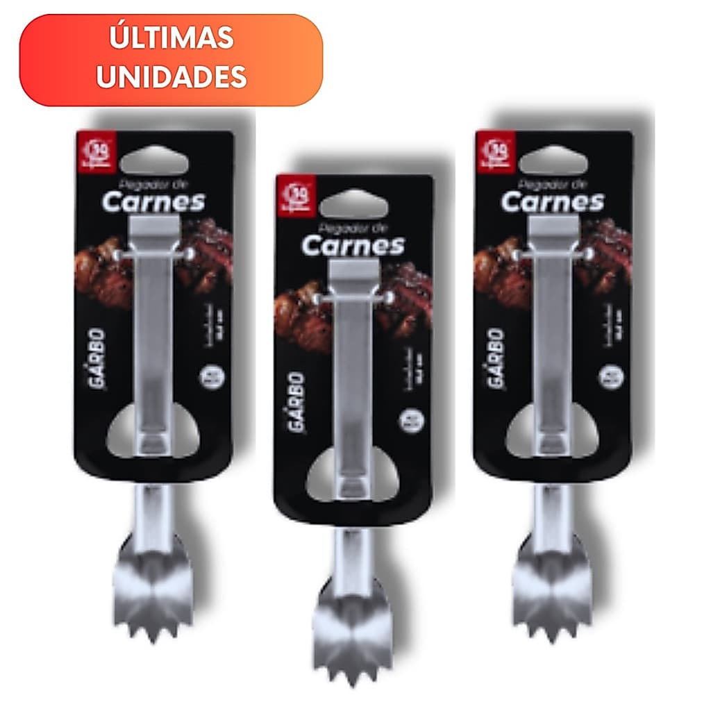 CONJUNTO 12 PÇAS PEGADOR UNIVERSAL DE CARNE / CHURRASCO GELO PARA COZINHA MULTI USO