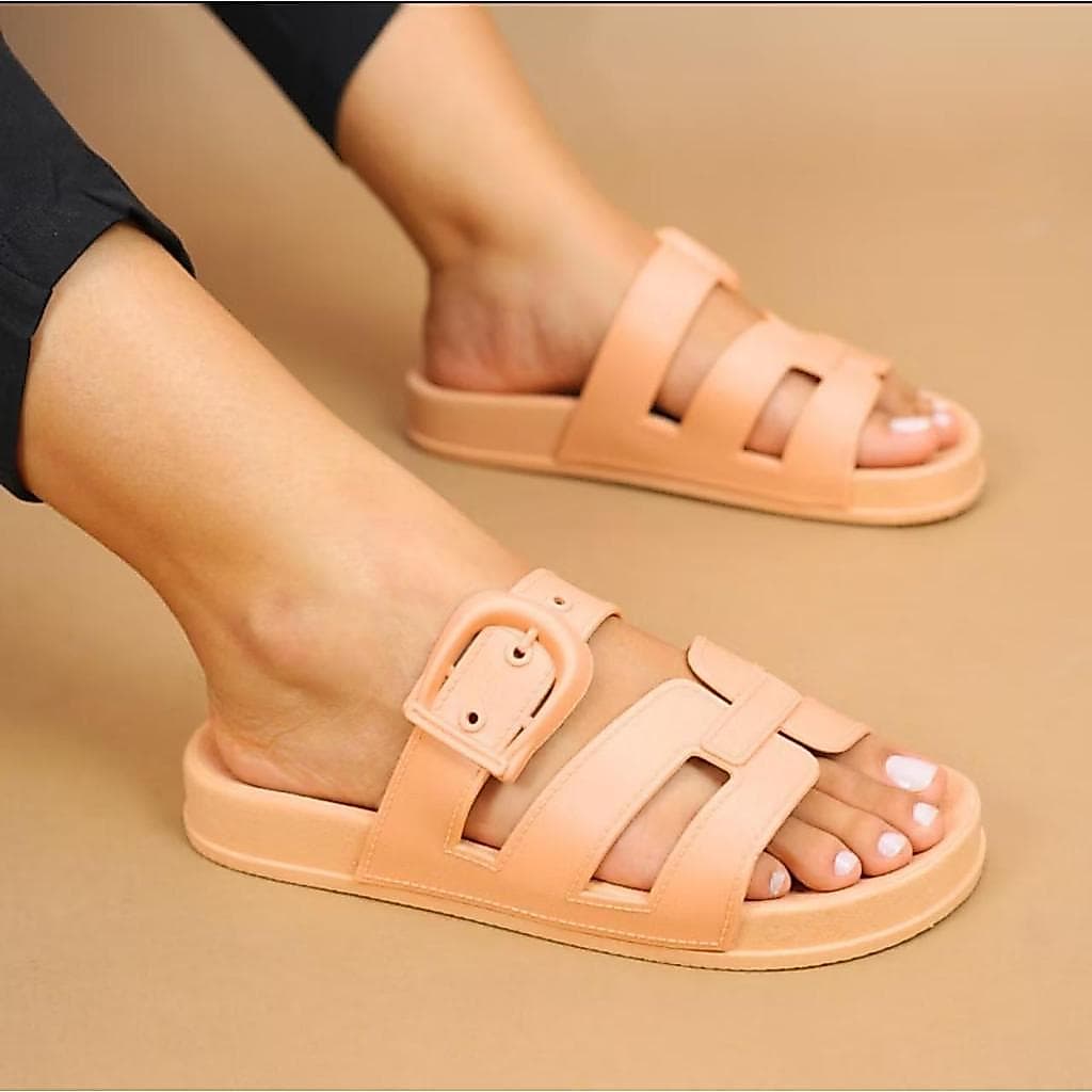 Sandália Feminina Birken Fivelas H– Super Leve, Flexível e Antiderrapante
