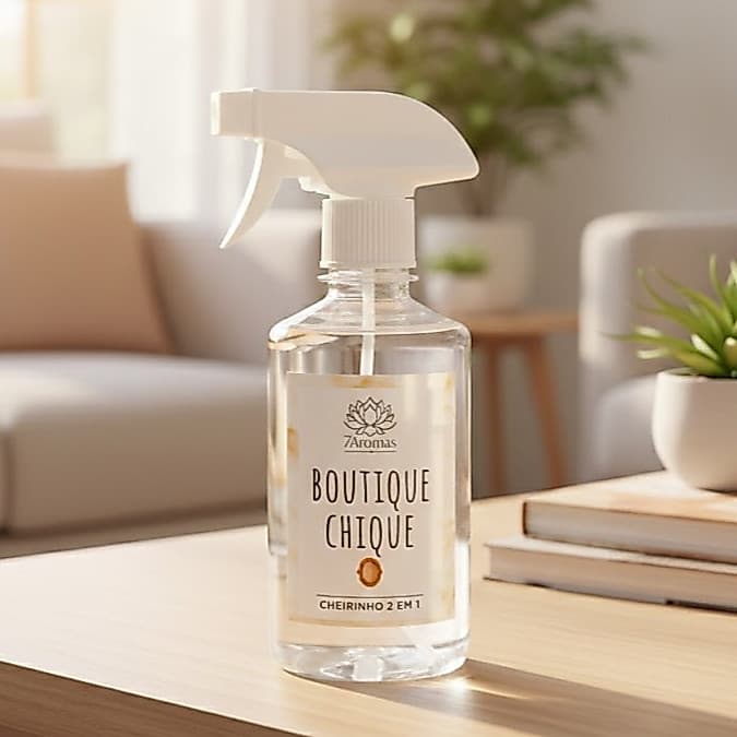 Aromatizador Spray Premium para Ambientes Roupas e Tecidos - Perfume de Embalagem Exclusivo - Cheirinho para Casa e Loja