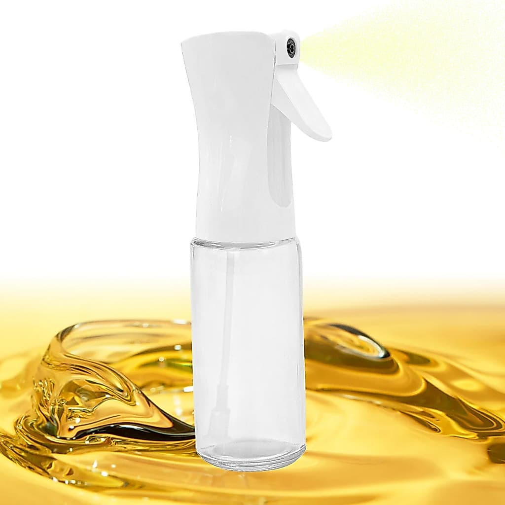 Spray De Azeite Borrifador Pulverizador Tempero Vinagre Oleo Roupas Passar Ferro 200ml Cor:Branco