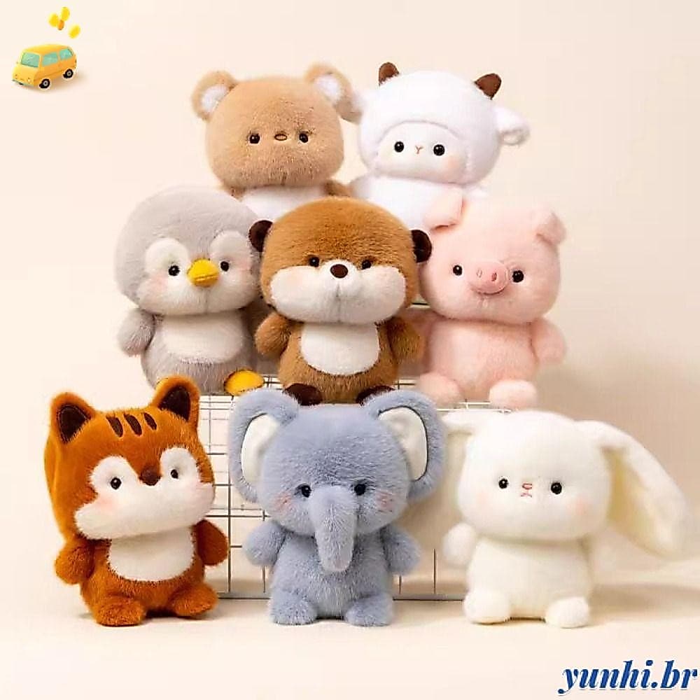 Boneca Companheiro De Pelúcia YUNHI , Travesseiro De Capivara De 16 Cm , Mesa De Brinquedo Animal Urso Super Macio