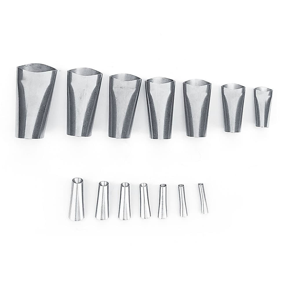 14pcs Bocal De Calafetagem Aplicador De Selante De Aço Inoxidável Ferramenta De Acabamento Tolobr
