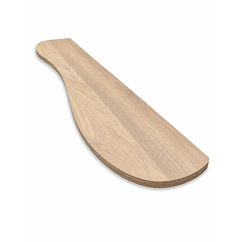 Prateleira Orgânica De Parede 20x100cm MDF Serrano Com Suporte Invisível