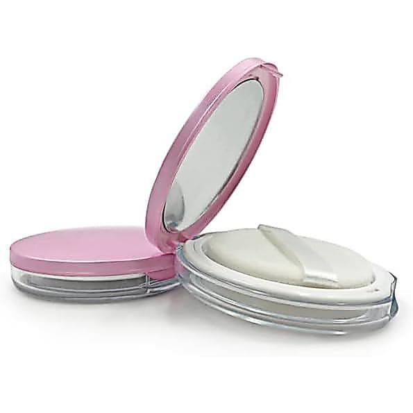 HLLMX 1 unidade 3 g/ 0,11 oz Recipiente Vazio Recarregável para Pó de Maquiagem, Recipiente para Pó Solto, Caixa de Pó V
