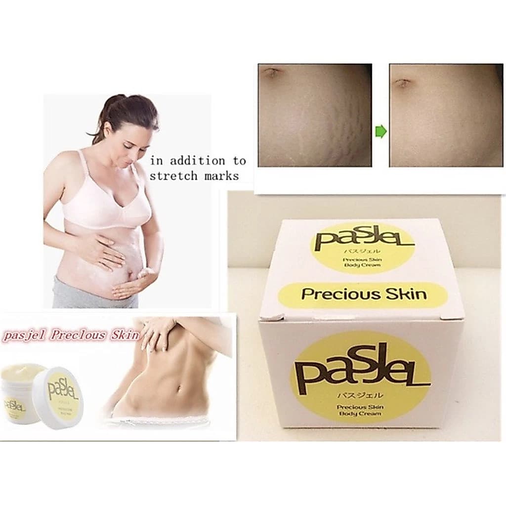 Creme Corporal de Massagem Pós-Parto Anti Estrias Hidratante Abdômen Firmeza Elasticidade Suavizar