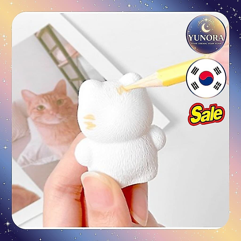 Conjunto De Fabricação De Figuras E Chaveiros De Gato DIY , 1 Unidade/Kit Coreano/Artesanato De Chaveiro