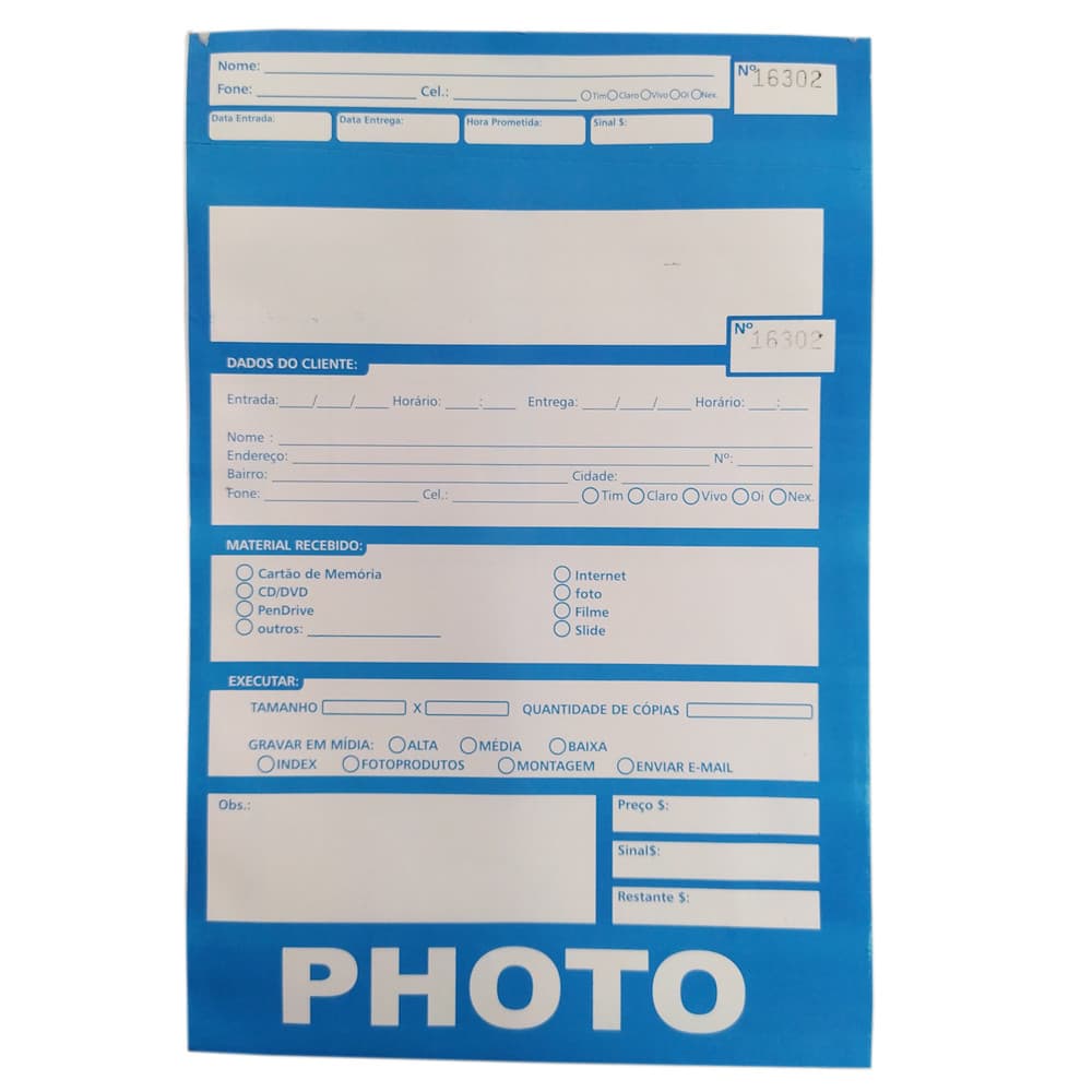 Kit Envelope Para Fotos tamanho 18,5x28 Cm papelaria foto acabamento