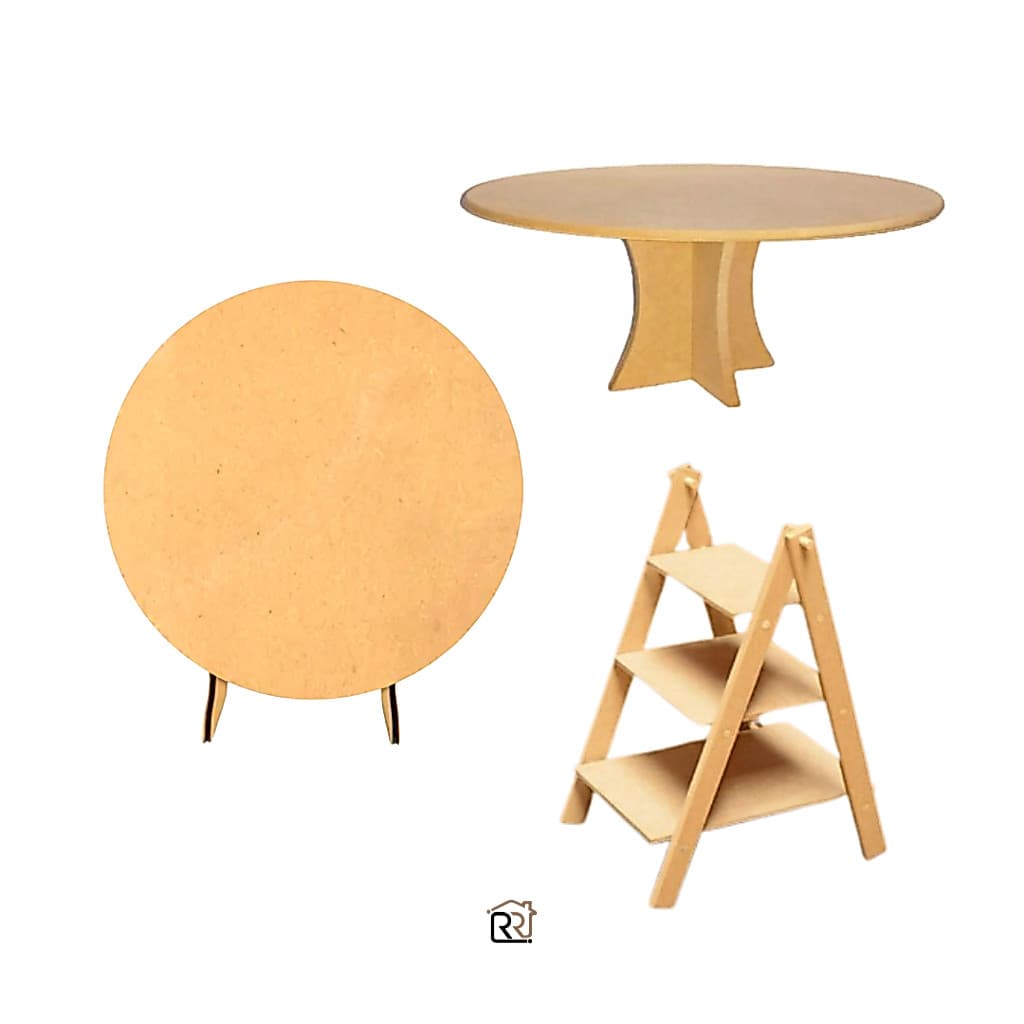 Mini KIt Festa Decoração Festa Boleira MDF Completo Decorativo