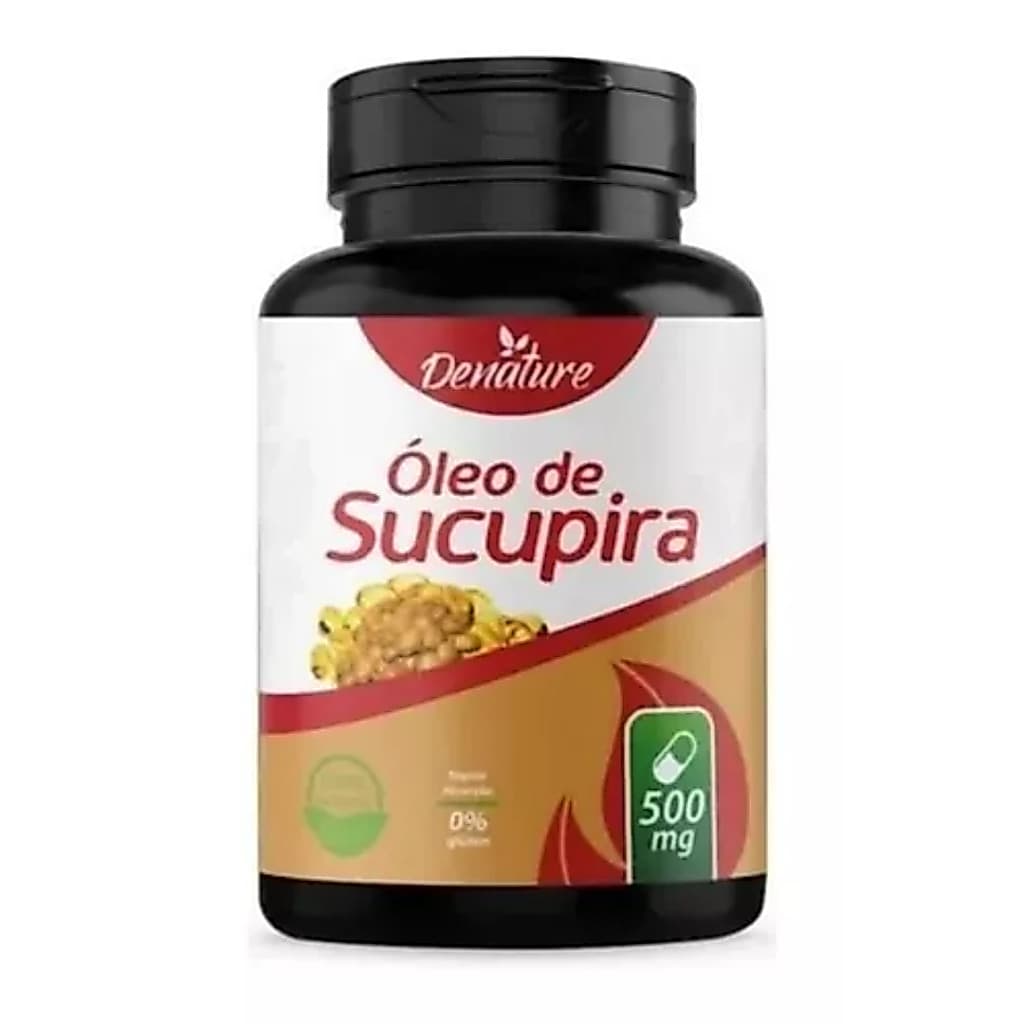 Oleo De Sucupira 500mg 100caps Antioxidante Ant Inflamatório