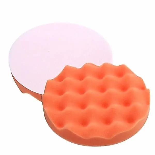Disco Almofada Espuma 180mm Polir 7 Polegadas Onda p/ Politriz Velcro KaQi