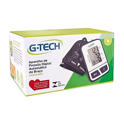 Aparelho Digital de pressão automático G-tech De Braço BSP11