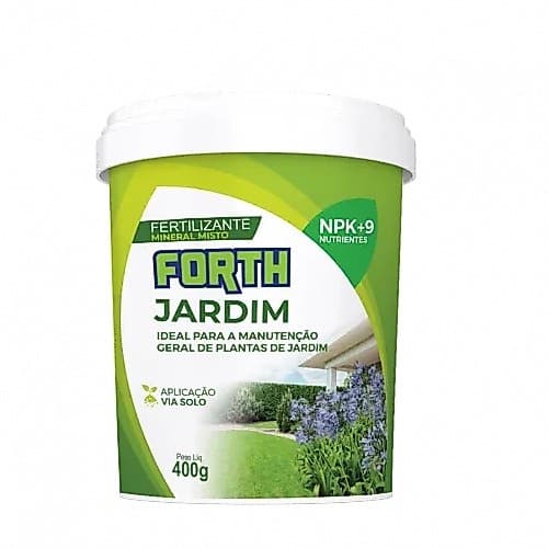 Adubo Fertilizante Forth Jardim 400g Gramado Jardineira Vaso