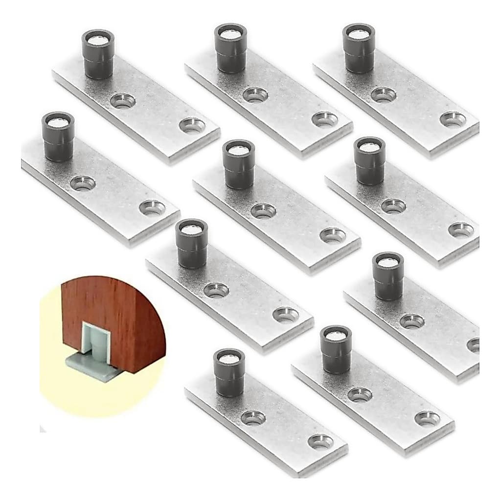 Pino Guia Para Porta De Correr Madeira 9mm 10 Peças