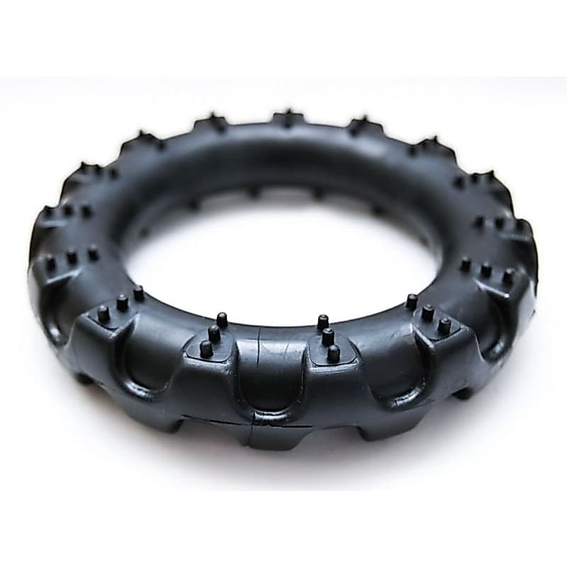 Mordedor Brinquedo Pneu Maciço super resistente Preto Pet cachorro cães pequenos e de grande porte