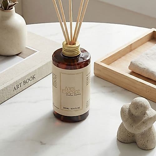 Difusor de Varetas 300ml Aromatizador de Ambiente Cheiro de Loja Famosa Perfumador Casa Ares Essence