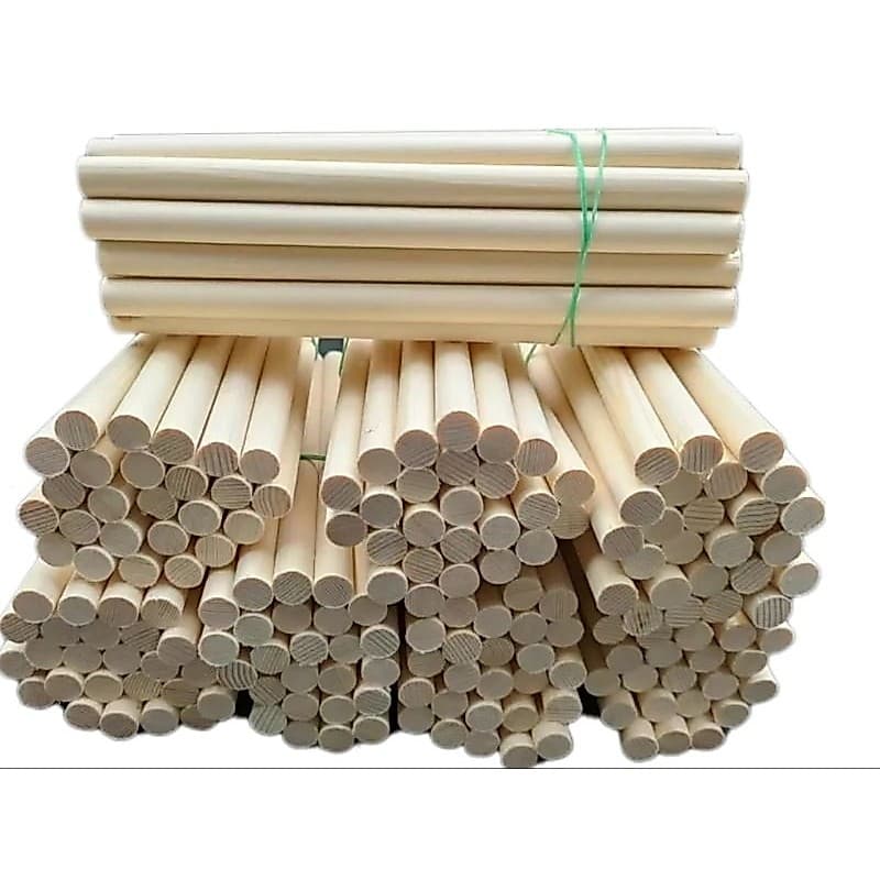 vareta de madeira artesanato cavilha Flâmula Macrâme bandeirinha 20 pcs 20cm