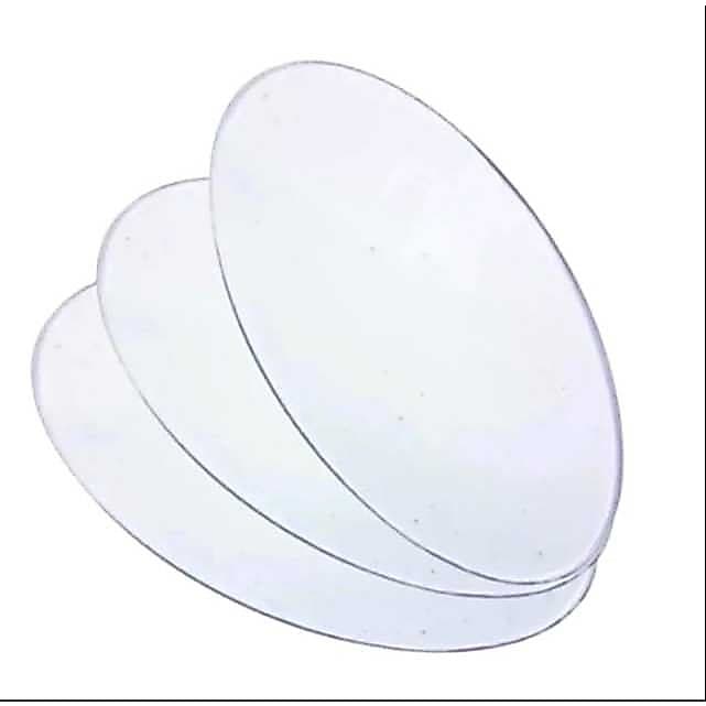 Kit com base OVAL em acrilico 14x8 cm para biscuit