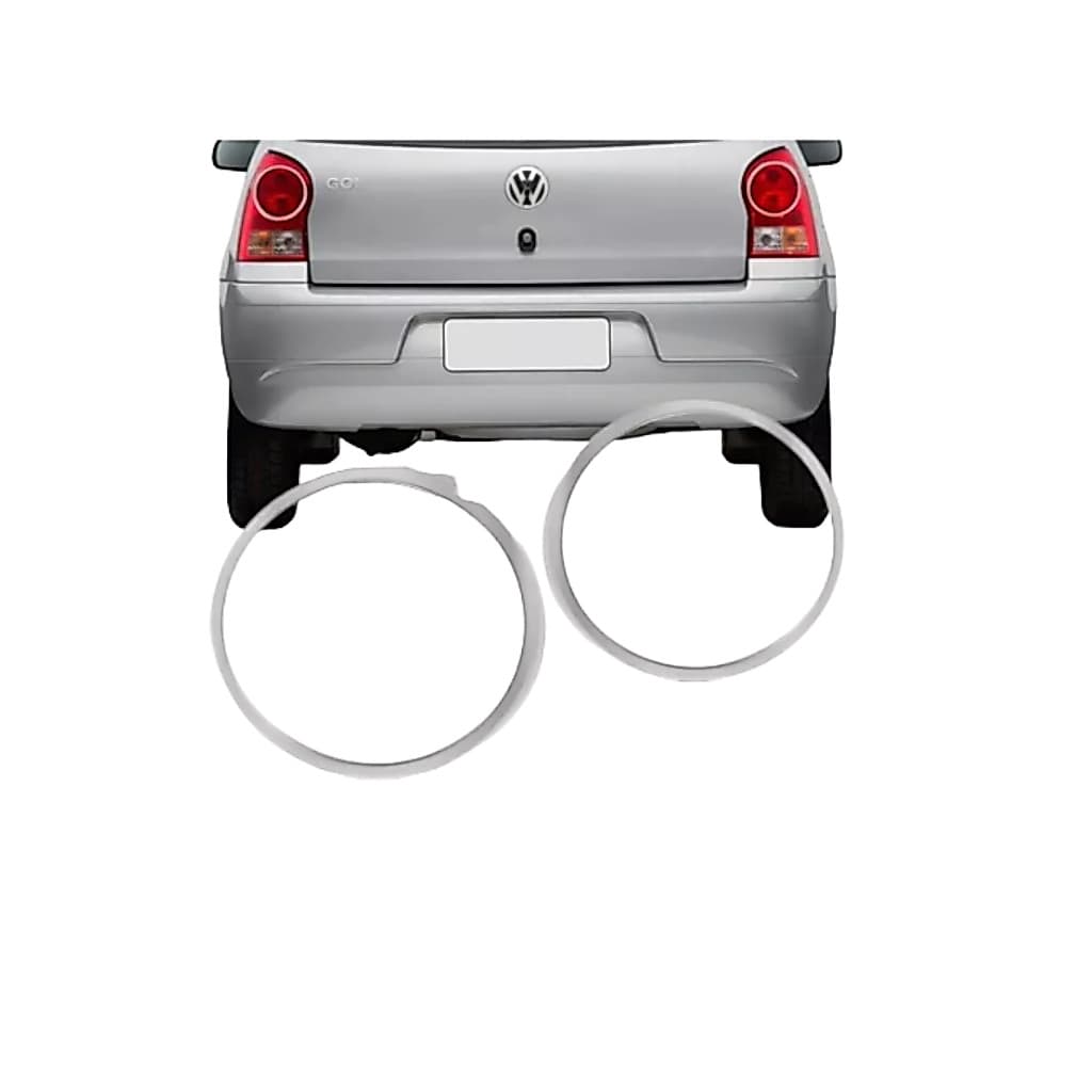 Aplique Cromado Para Lanterna Traseira Gol G4 Saveiro G4 Parati G4 2006 A 2013