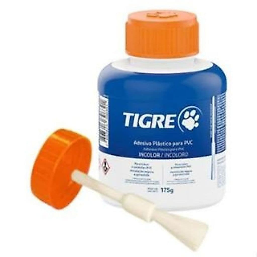 Cola Para Cano Tigre Adesivo Plástico PVC Incolor 175g