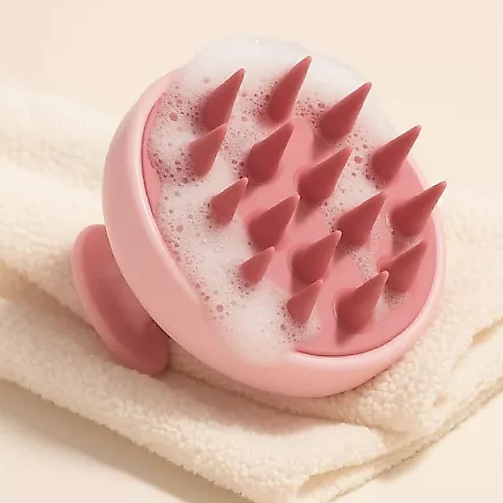 Escova Massageadora Capilar Limpeza Profunda e Massagem