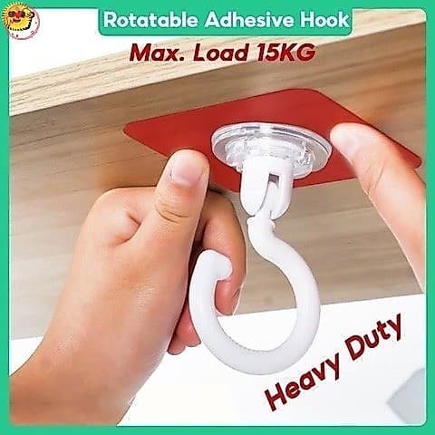 Gancho Adesivo Para Serviço Pesado , 360 ° Rotativo De Teto Forte Multi-Funções De Cozinha Parede YIDEA YK
