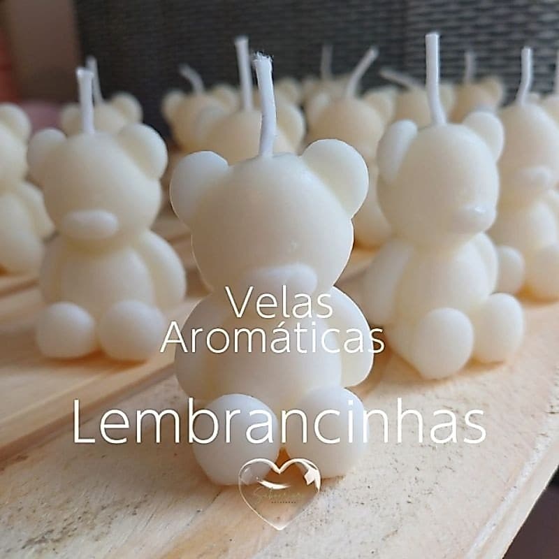 Velas Aromáticas Ursinhos Lembrancinhas